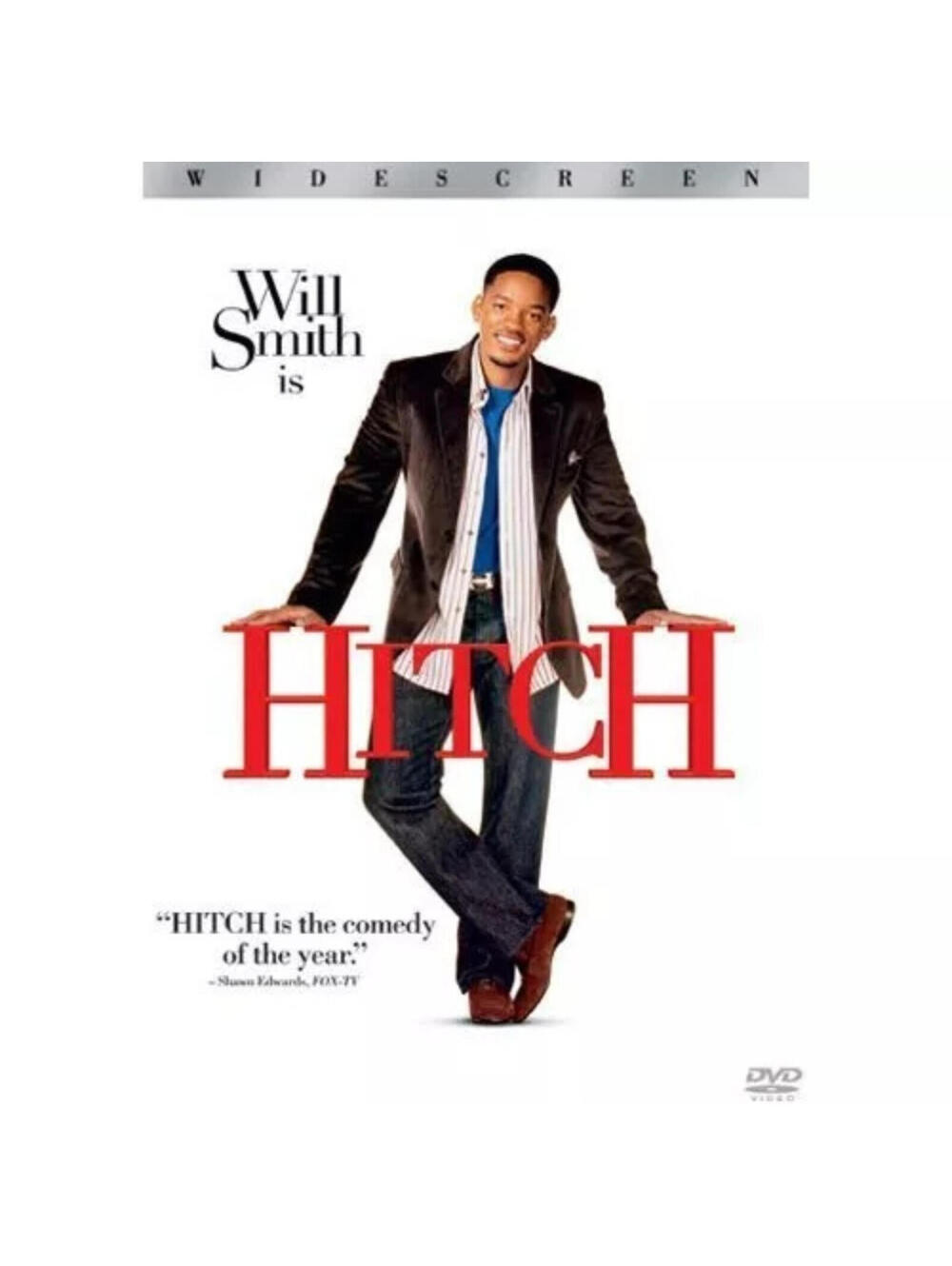 Hitch [ DVD, 2005, Widescreen ] NEW Sealed Comedy  Starring Will Smith